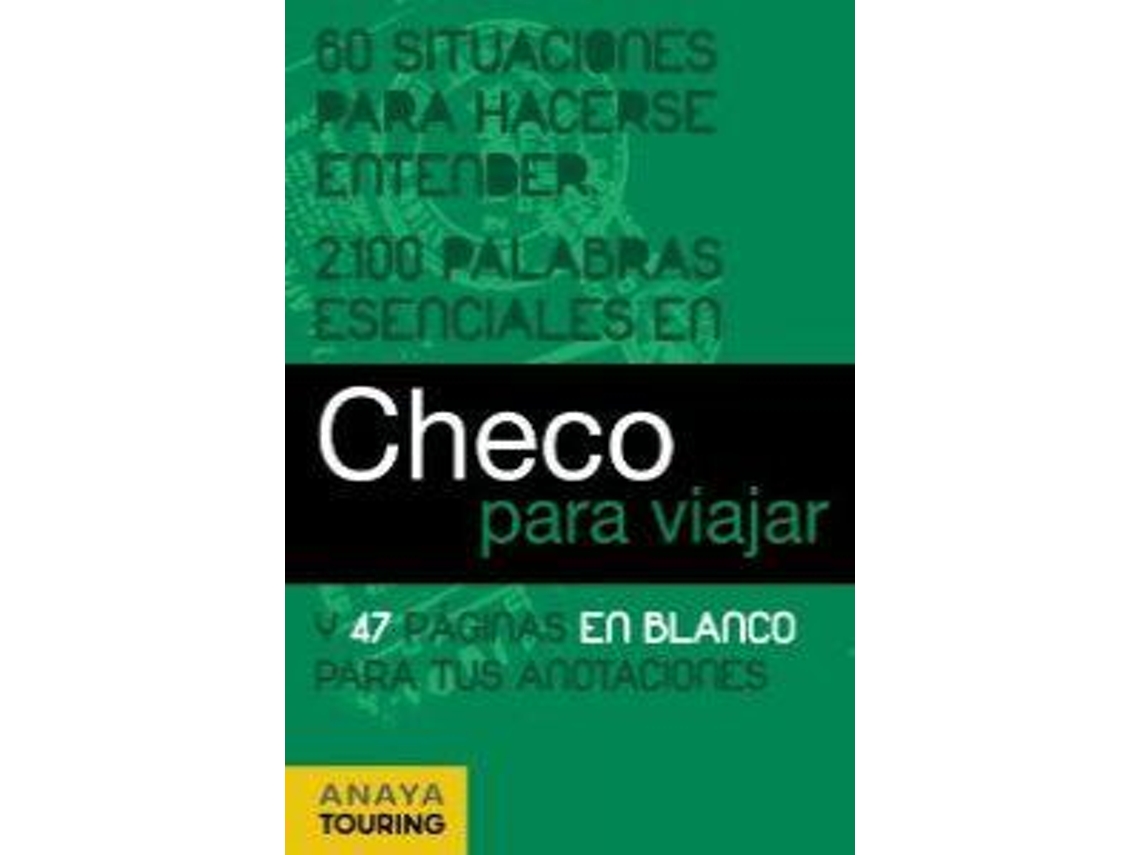 Livro Checo para viajar de Anaya Touring (Espanhol)