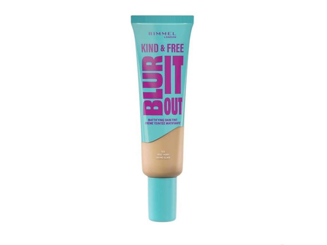 Rimmel Perfeutor De Tom Matificante Kind & Free Ivória Verdadeira 103 Ivore Clair 30 Ml