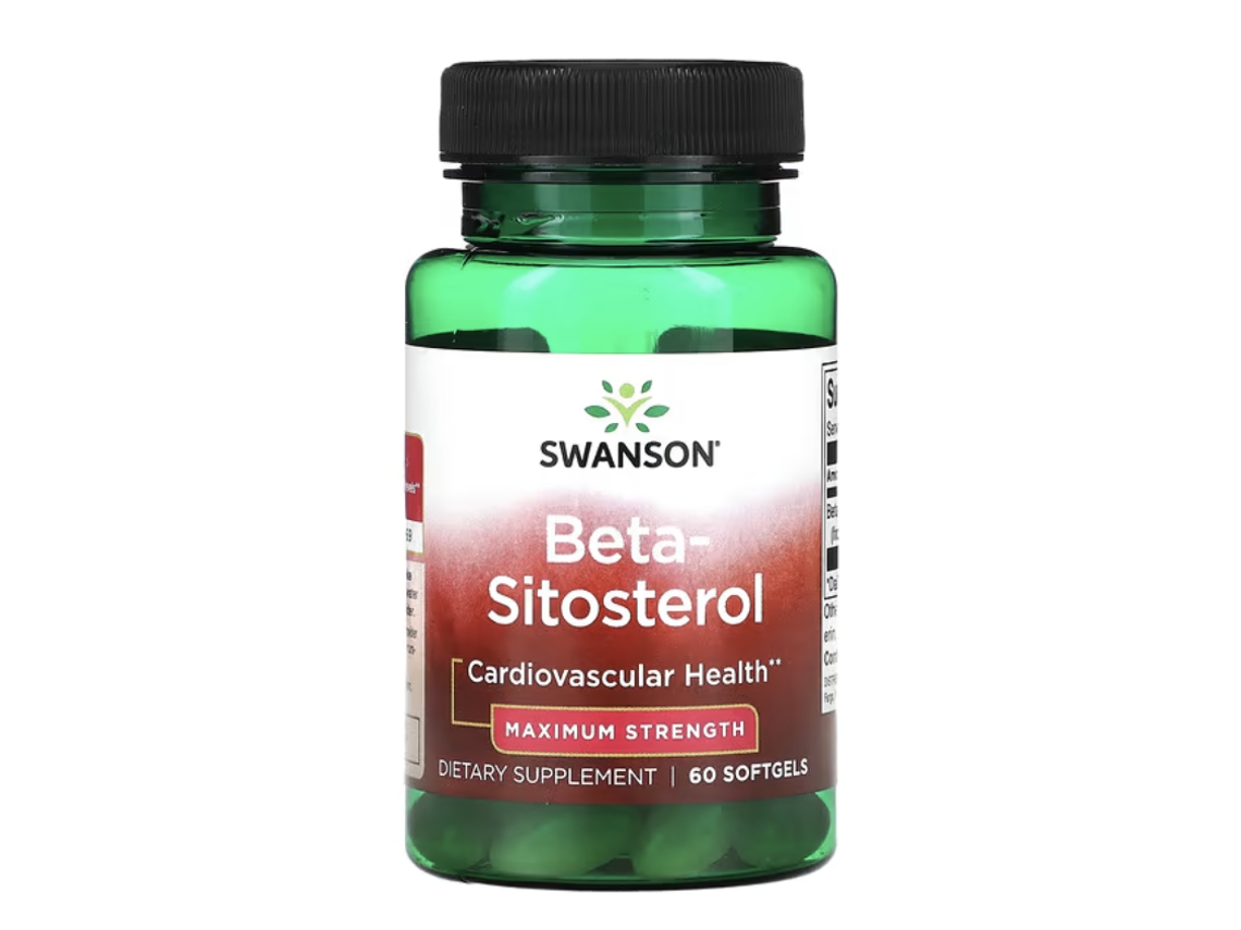 Swanson, Beta-Sitosterol, Força Máxima De 160 Mg, 60 Softgels