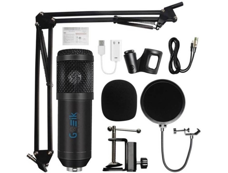 Microfone GOEIK MPSET1-P Preto