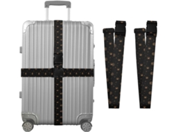 Conjunto De 2-cintas Bagagem Com Estampa Insetos Sun Moon, Cintas De Viagem, Acessórios Para Cinto, Conector De Bagagem