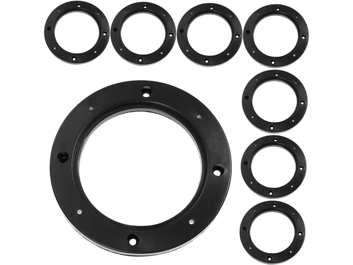 4 Pares De Arruelas Espaçadoras De Abs Para Alto-falantes De 5 Polegadas