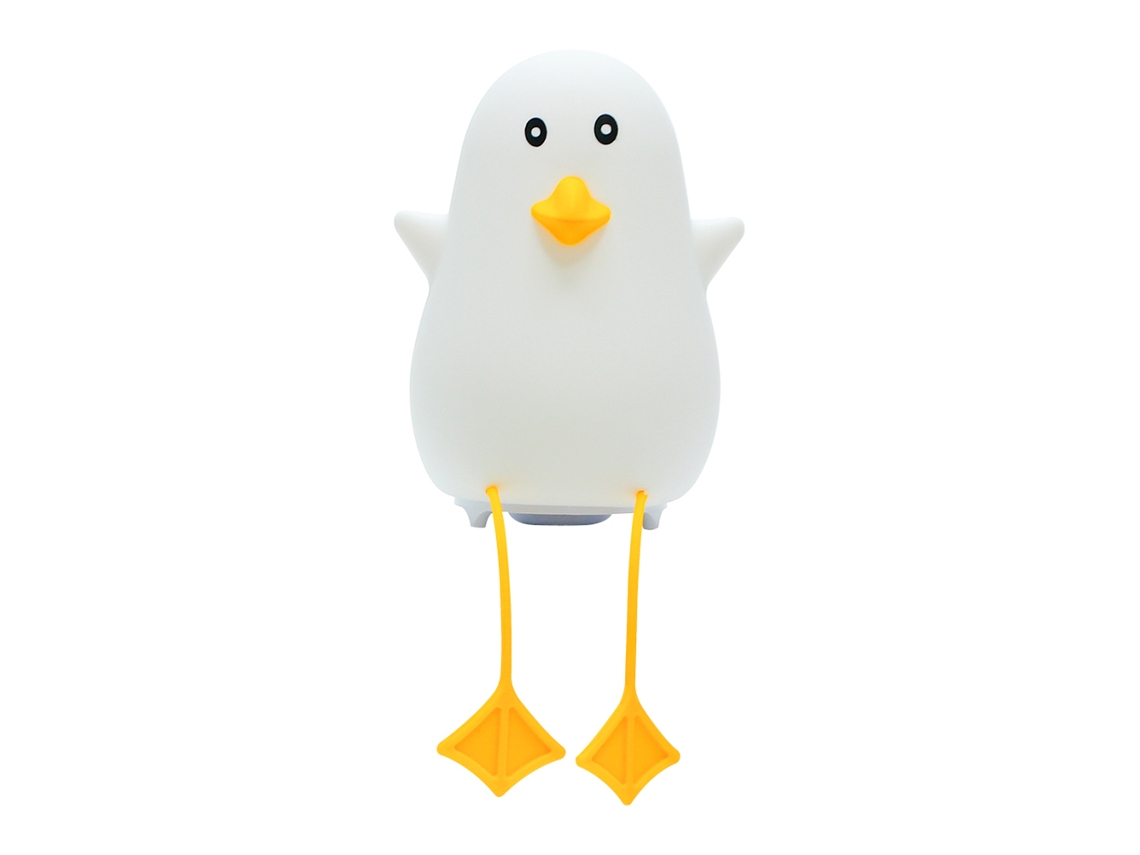 Luz de Noite Duckling Led Silicone Macio Pat Decorativa Presente Festivais S/MARCA