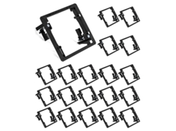 Suporte De Painel Parede Duplo Para Equipamentos Baixa Tensão, Como Linhas Telefônicas E Cabos Rede.-aquaforge