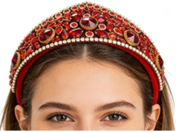Strass Para Mulheres - Acessórios Vintage Brilhantes Para Festivais | Com Glitter