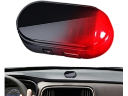 Luz Solar Para Carro, Alarme Antifurto, Luz Estroboscópica – De Segurança Intermitente