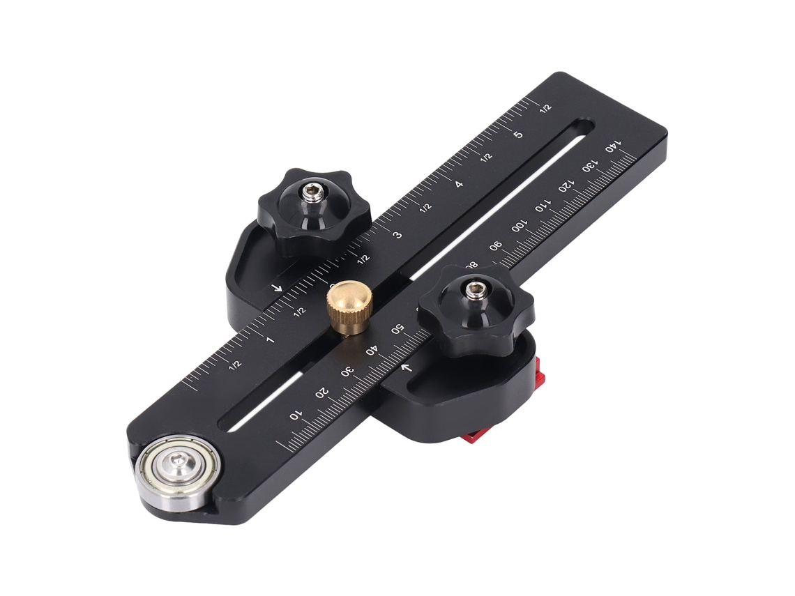 Laxiscreed Guia De Corte Vertical Para Serra De Mesa Com T-slots De 1/4 E 3/8 Polegadas