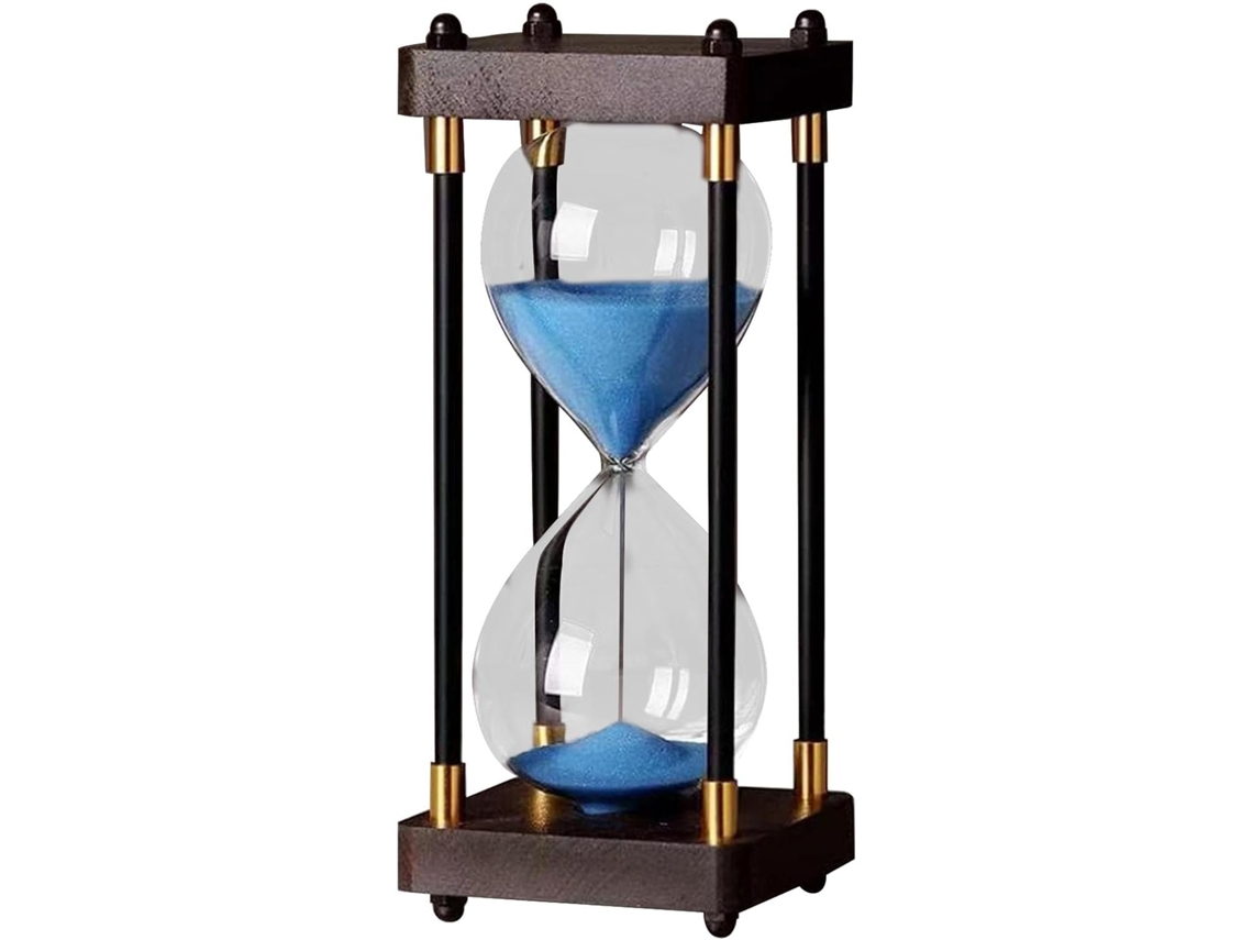 Temporizador De Mesa Decorativo Em Vidro