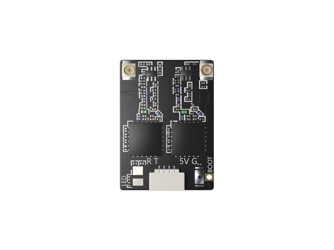 Receptor de Longo Alcance com Diversidade e Antena T Integrada de Banda Dupla Geprc Elrs 868/915mhz para Drones Rc. MDUG