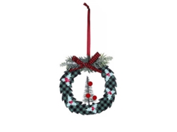 Decoração de Natal Árvore de Pinho com Neve LAXISCREED
