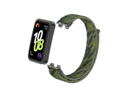 Pulseira De Nylon Elegante Para Huawei Band 10/9/8 Com Adaptadores De Inf
