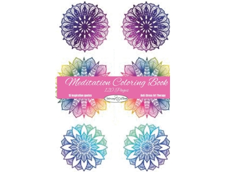 Livro The Meditation Coloring Book de Selena L L Arnold (Inglês)