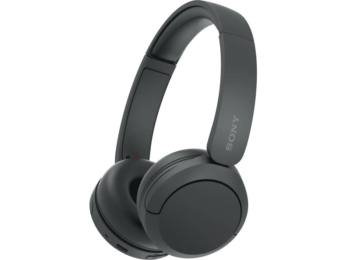 Auscultadores Bluetooth SONY WH CH520 (On Ear - Microfone - Preto)