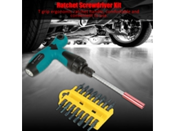 Laxiscreed Kit De Ferramentas Extensível Com Turnevis Para Vários Tipos De Parafusos