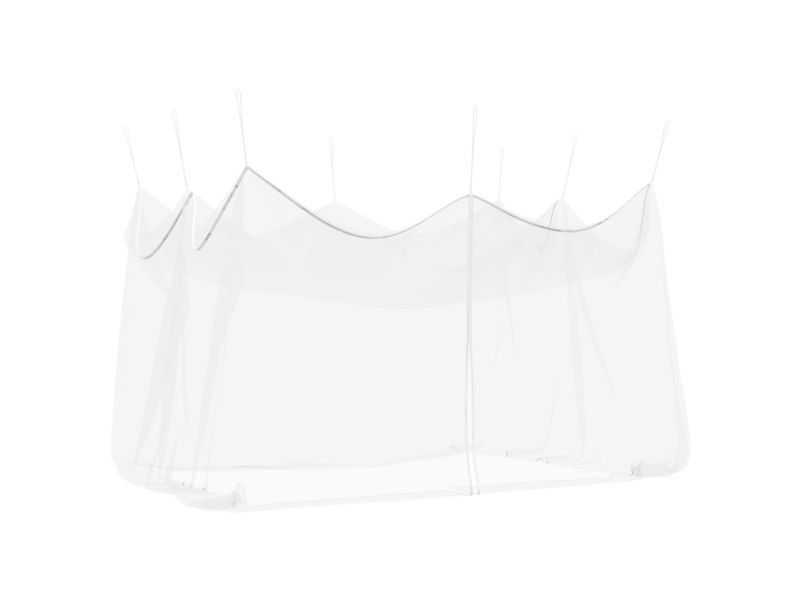 Vidaxl Rede De Mosquito Do Jardim 156 Malha Branco 3 X 4,5 X 2,5 M