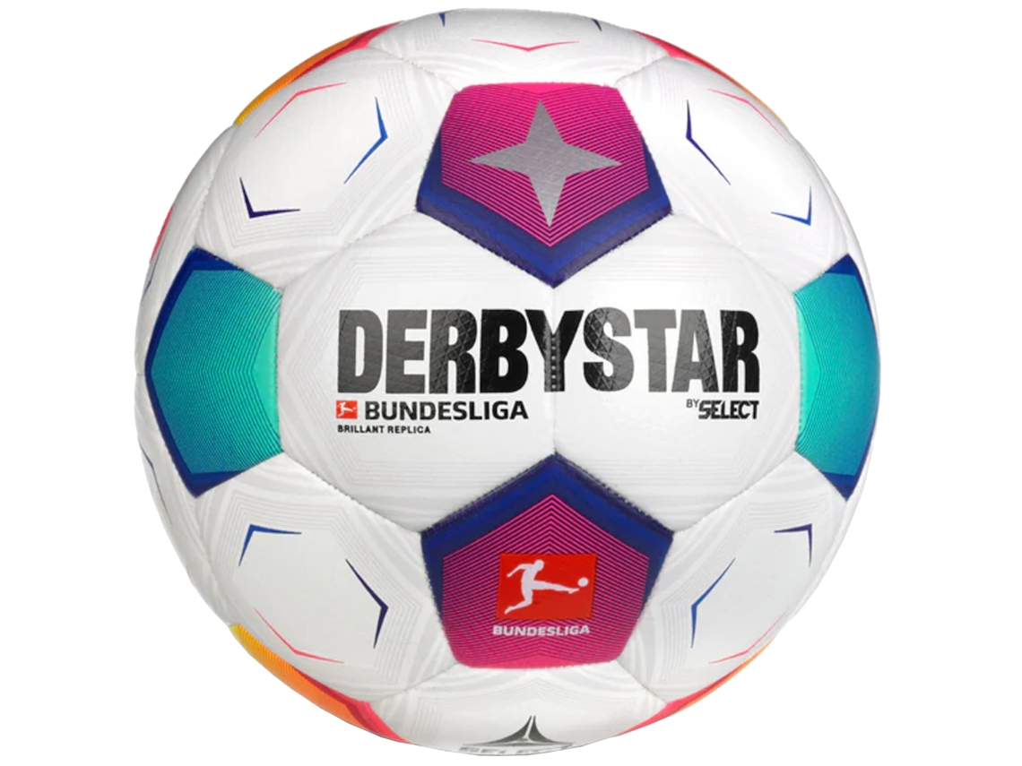 Bola de Futebol Bundesliga Brillant Replica V23 Fifa Basic Ball 162008C Unissex Branco 5 Eu DERBYSTAR
