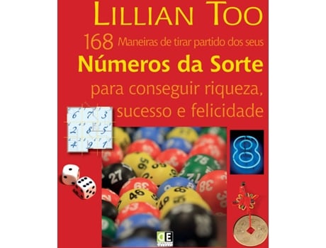 Livro 168 Maneiras Tirar Partido Números da Sorte de Lillian Too (Português - 2010)