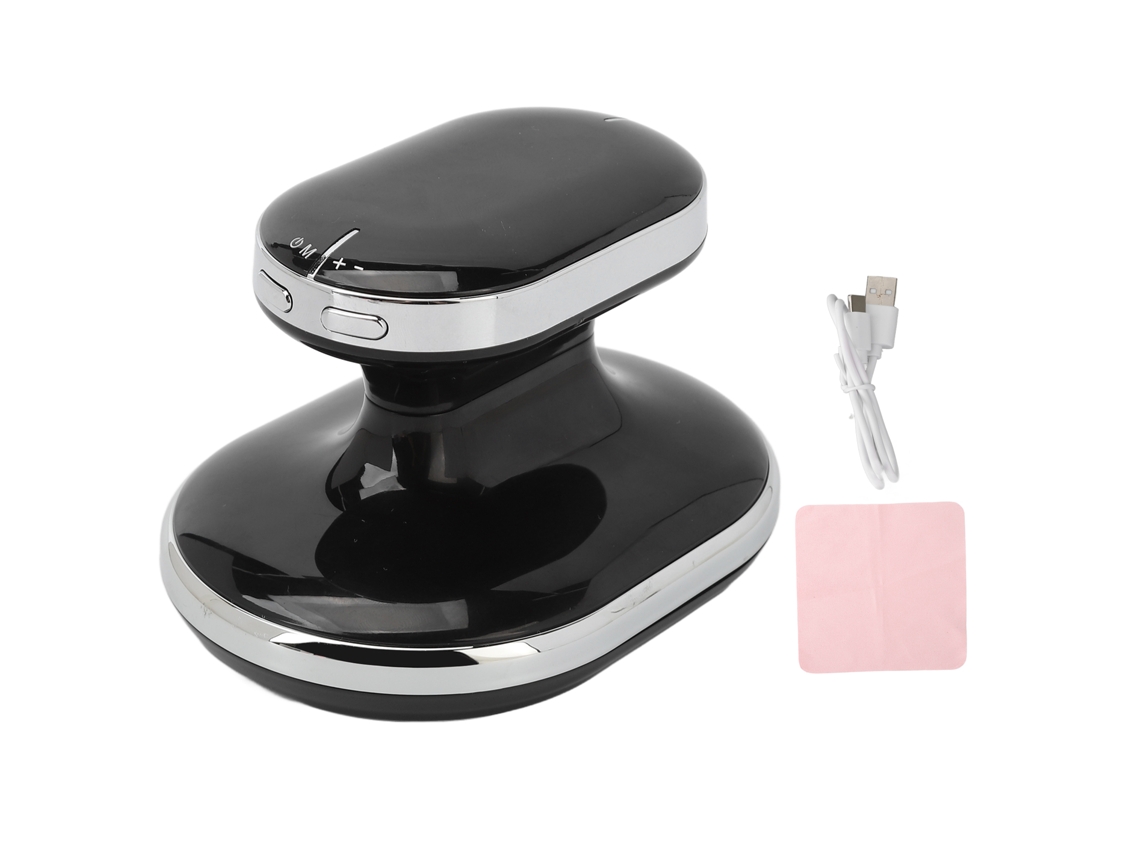 Aparelho De Escultura Corporal Por Radiofrequência Com Vibração Alta Frequência Para Queima Gordura E Led Emagrecimento - Preto