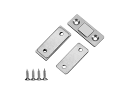 Fechadura magnética Primerox fina, forte, para armários, gavetas, cômodas, com parafusos