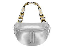 Bolsa De Cinto Crossbody Com Padrão Geométrico
