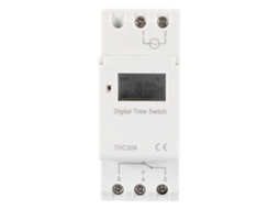 Interruptor Digital Programável Thc 30a, Controle De Tempo Eletrônico, 110v, Interruptor De Temporizador