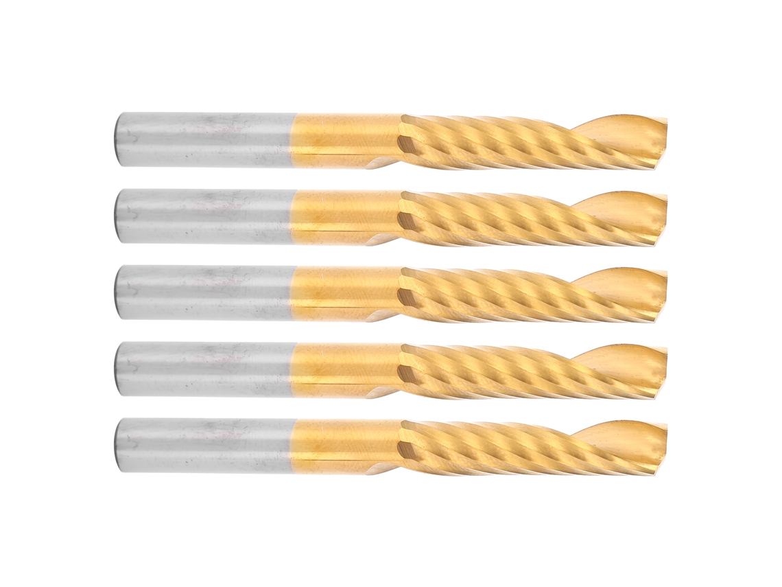 Conjunto De Fresas De Aço Rápida Em Espiral Laxiscreed Paracanalização Cnc E Fresamento Eficiente