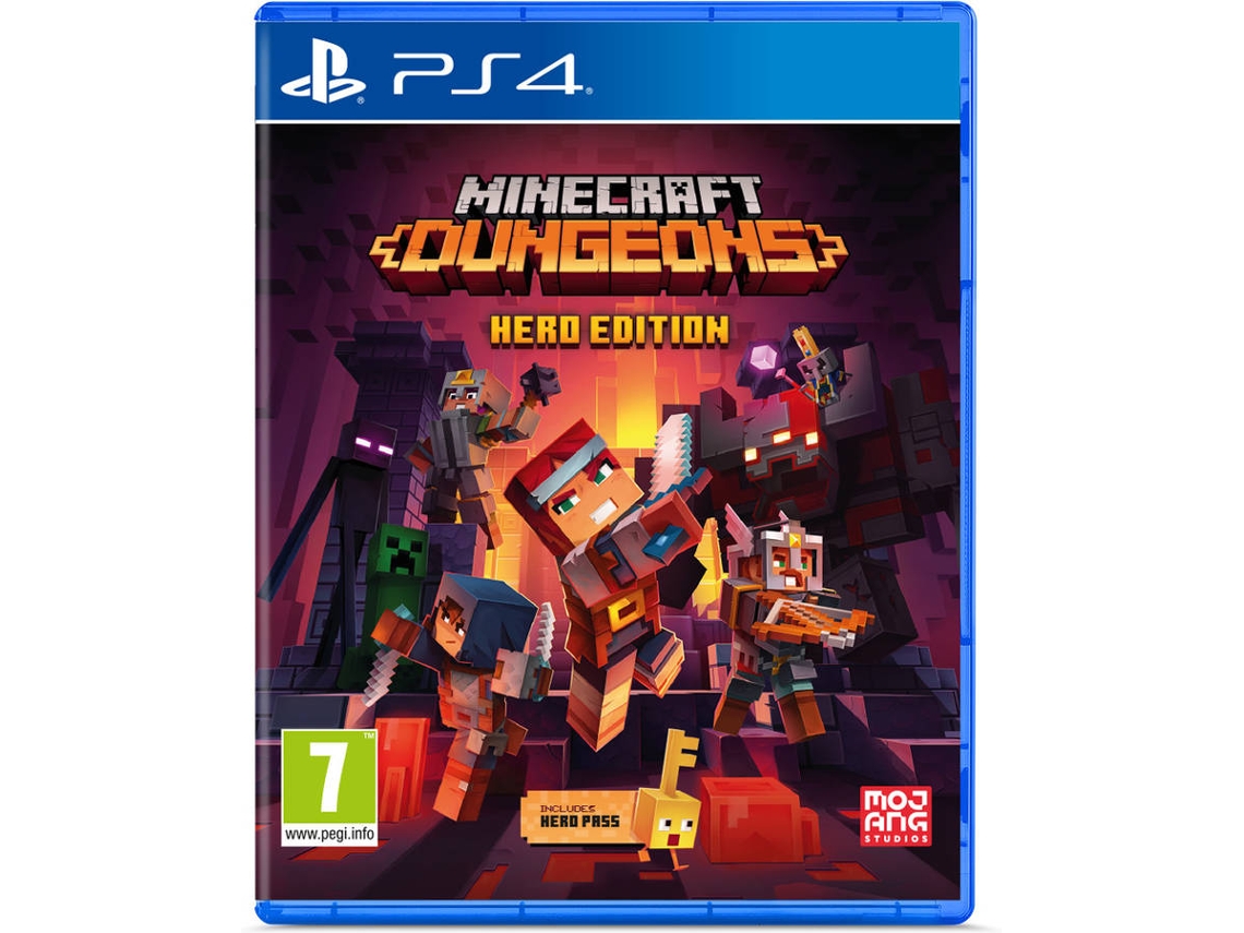 Jogo PS4 Minecraft Dungeons (Hero Edition)