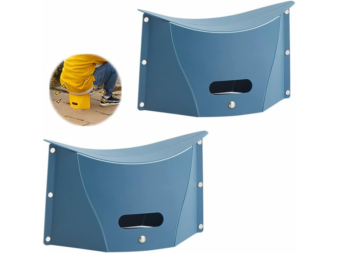 Banqueta AQUAFORGE, portátil, compacta, leve, ajustável, para camping e trilhas