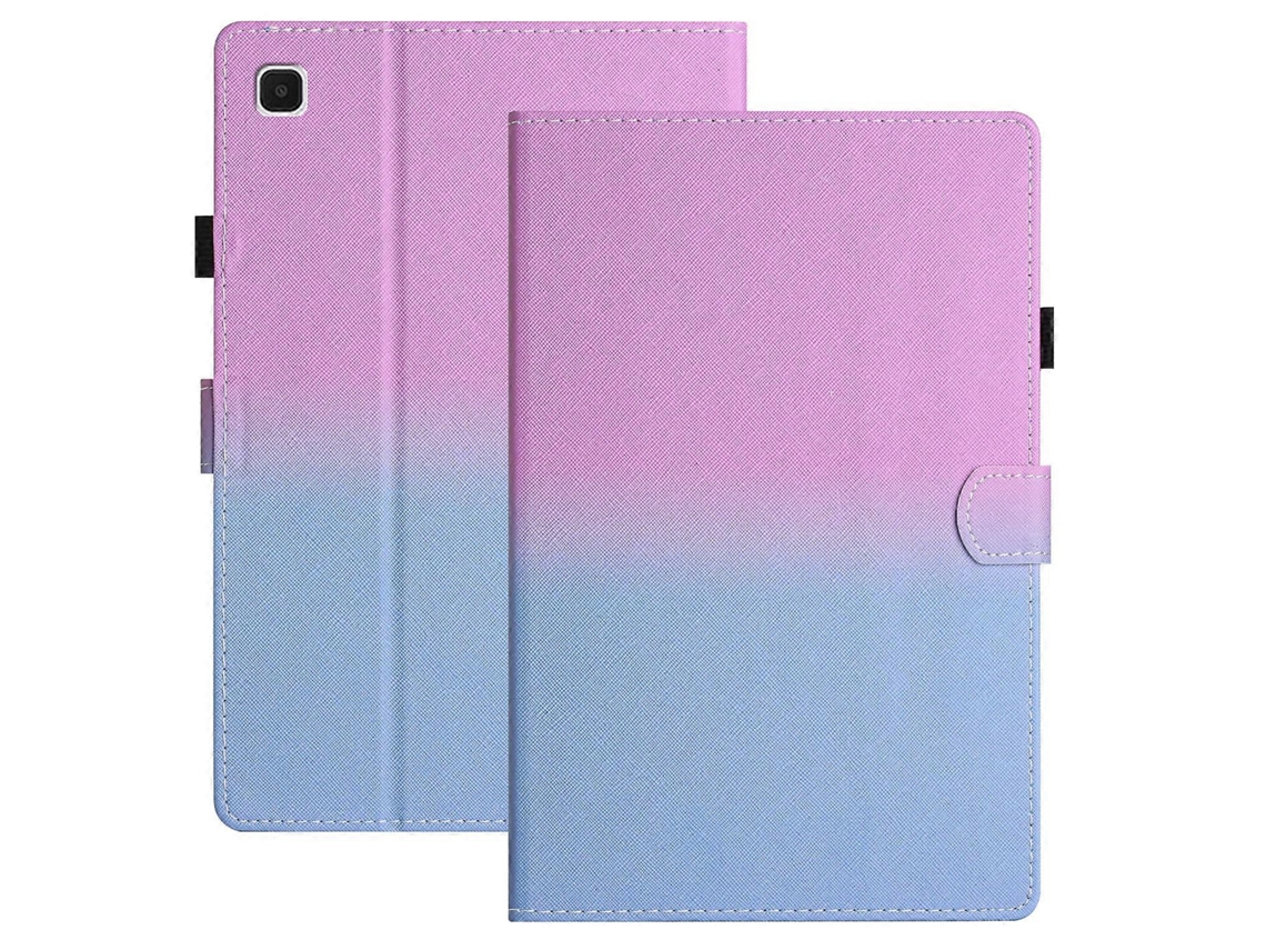 Capa de couro com costura gradiente Webake para Samsung Galaxy Tab A7 Lite T220/T225