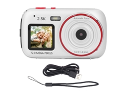 2026 câmera Digital com Zoom 16x, Autofoco, Antivibração e Tela Dual para Selfies