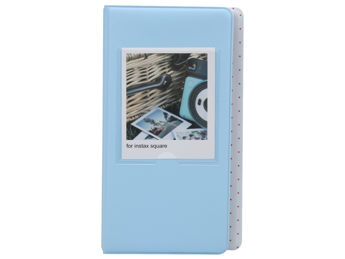 2026 álbum de Fotos Pvc para Instax, 64 Bolsillos, Estuche para Fotos, Libro de Álbum Sq20