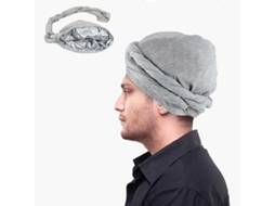2026 toalla de Cabeça para Homens com Design Vintage Twist, Elástica, Modal e Cetim, Pano para Cabelo