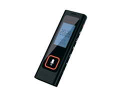 Lurelia Ditafone Digital 8gb Com Usb, Ativação Por Voz, Redução De Ruído Para Conversas - Preto