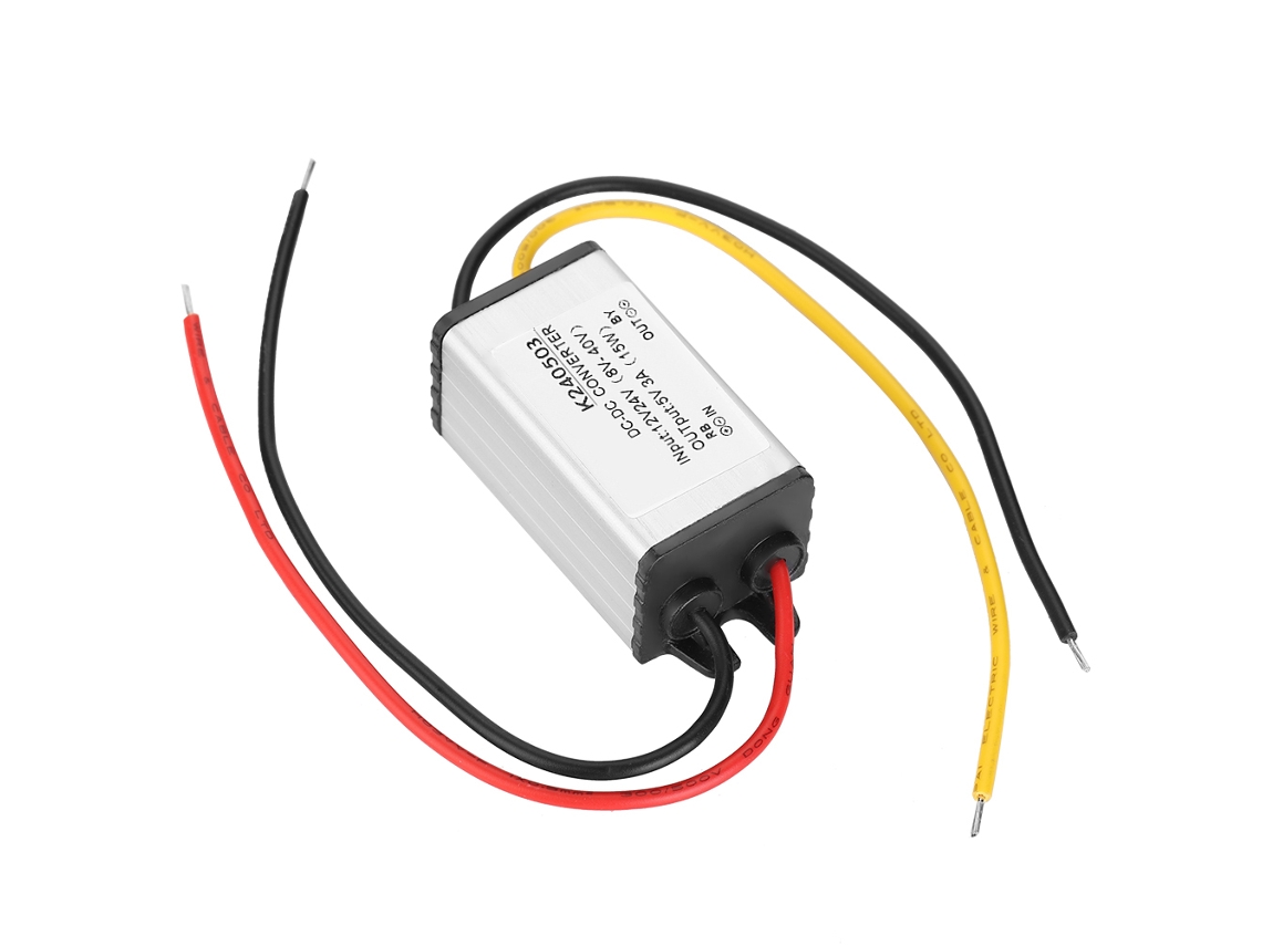 Laxiscreed Módulo Fonte De Alimentação Step-down 12v/24v Para 5v Até 3a