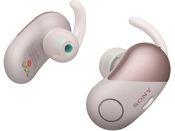 Auriculares Bluetooth True Wireless SONY Wf-Sp700 (In Ear - Microfone - Noise Cancelling - Rosa) — In Ear | Microfone | Noise Cancelling | Atende chamadas