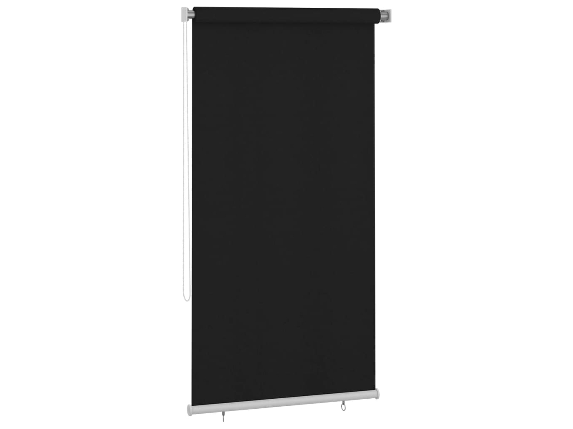 Roller Blind, Roller Blinds Vidaxl Preto Polietileno (120 X 230 Cm)