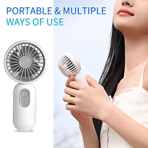 Novo Ventilador MDUG com display LED, bateria de 5000mah, aprimorado