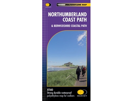 Livro Northumberland Coast Path de Trail Map (Inglês)