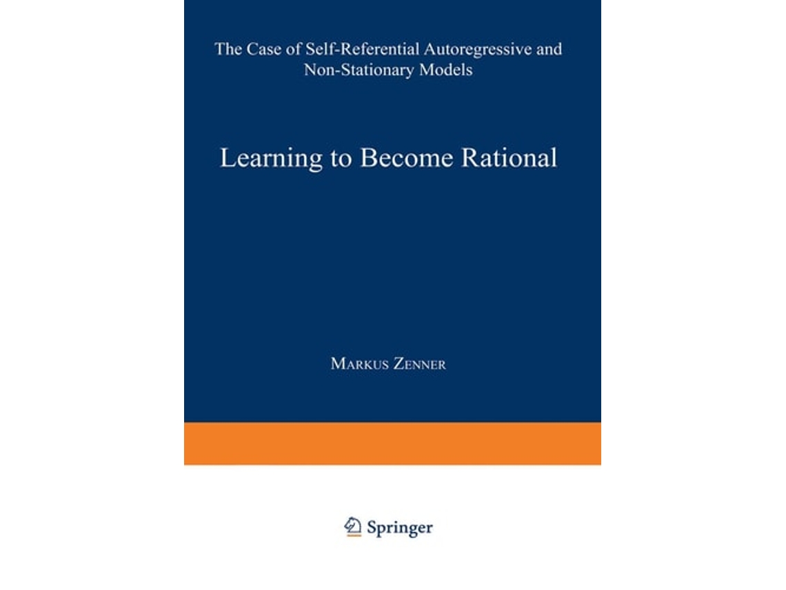 Livro Learning To Become Rational De Markus Zenner (inglês)