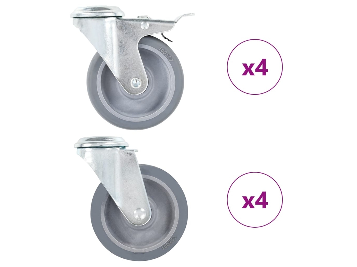 Swivel Caster, Swivel Casters Vidaxl