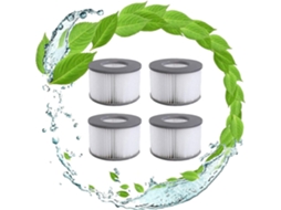 4 Peças de Cartucho de Reposição compatível com Mspa instalação simples AQUAFORGE