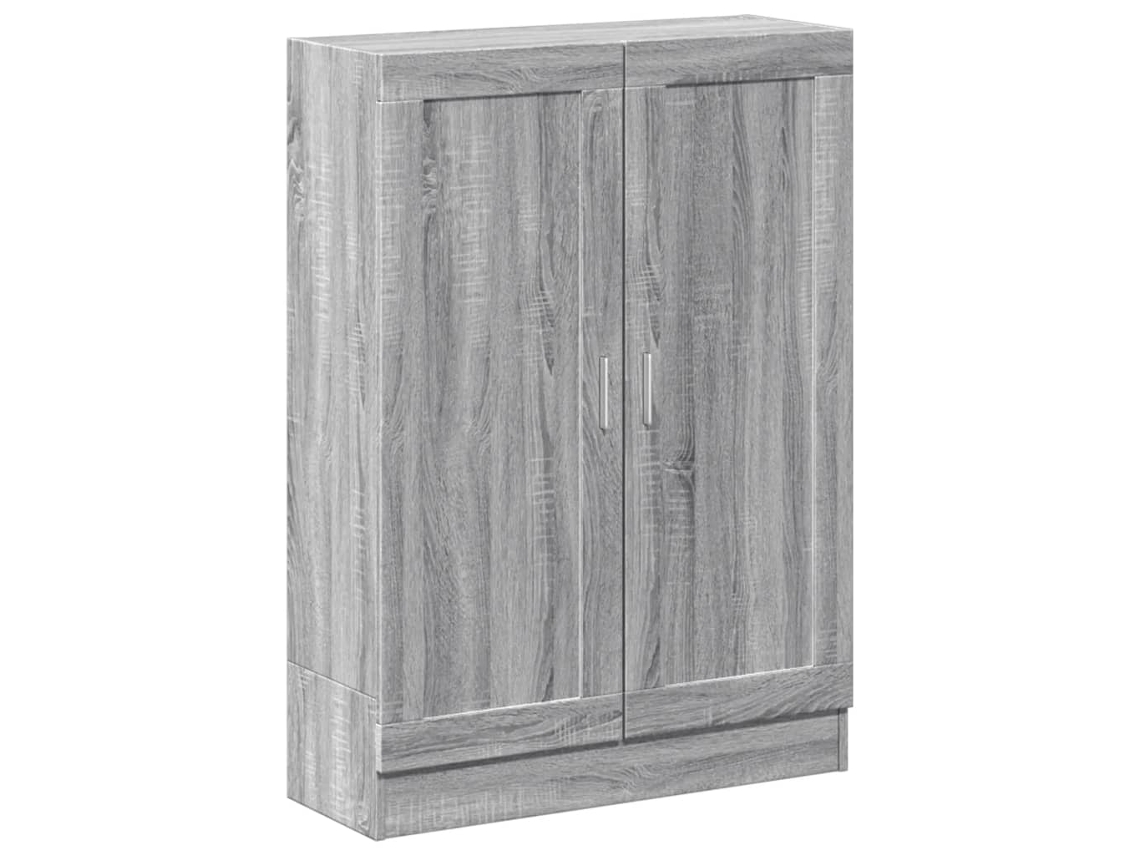 Estante Derivados de Madeira Cinzento Sonoma MAISON EXCLUSIVE (82,5x30,5x115 cm)