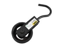 Polea pozo hierro fundido 10 cm 4