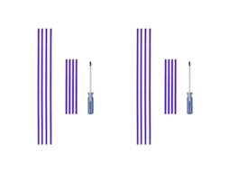 Conjunto de 16 Tiras Pelúcia Macia para Aspirador de Pó V6 V7 V8 V10 V11, Acessórios de Reposição para Cabeçote Limpeza com Rolo BRILVIBERA