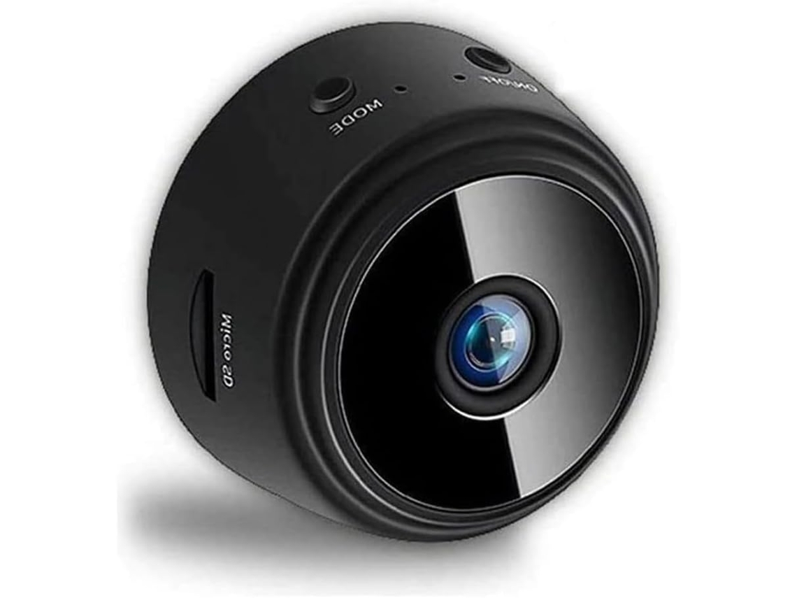 Câmera Espião Sem Fio 1080p Full Hd Com Áudio E Vídeo, Monitoramento Secreto Para Bebê Com Visão Noturna E Detecção De Movimento Para Externo/interno