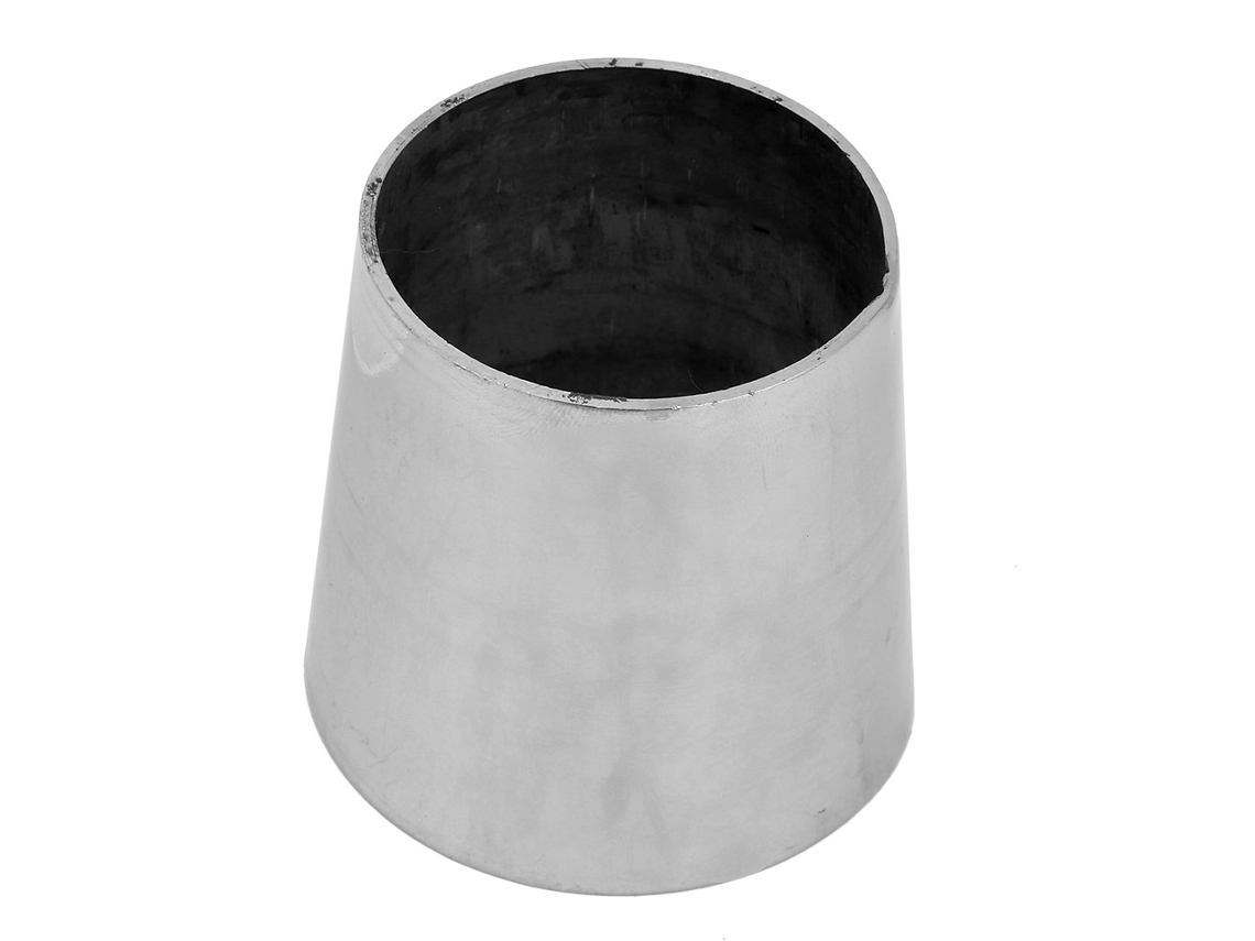 Redutor côncavo de aço inoxidável de alta qualidade para solda de topo, 51-63*1,5 mm