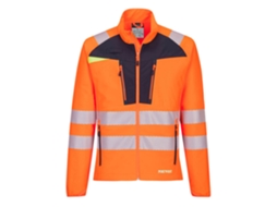 Camada Base Dx4 Zip Top De Alta Visibilidade Laranja E Preto / 6xl