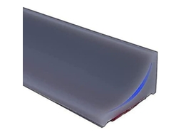 Barreira De Água De Silicone Para Chuveiro Cozinha Banheiro - Selagem Eficaz E Fácil Instalação Cinza
