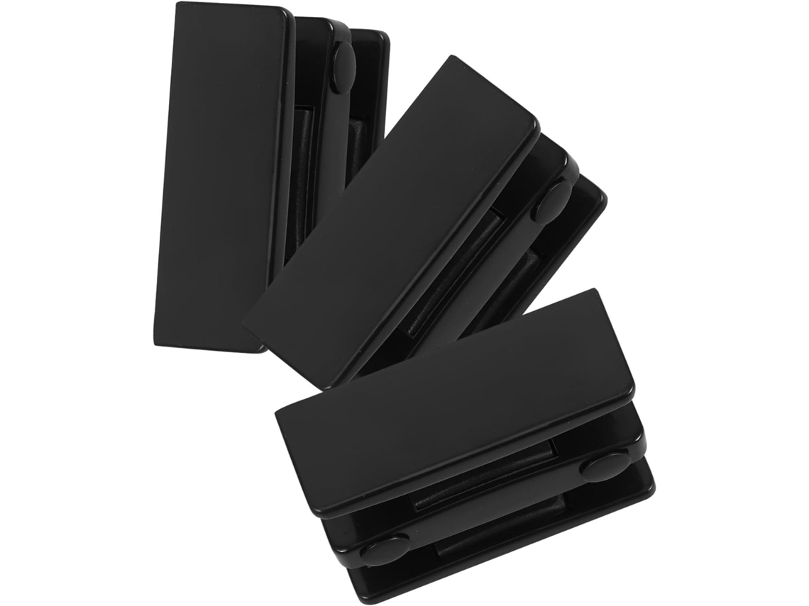 Conjunto De 3 Guias Plásticas Jojofuny Para Portas Chuveiro Deslizantes Inferiores, Com Função Antivibração E
