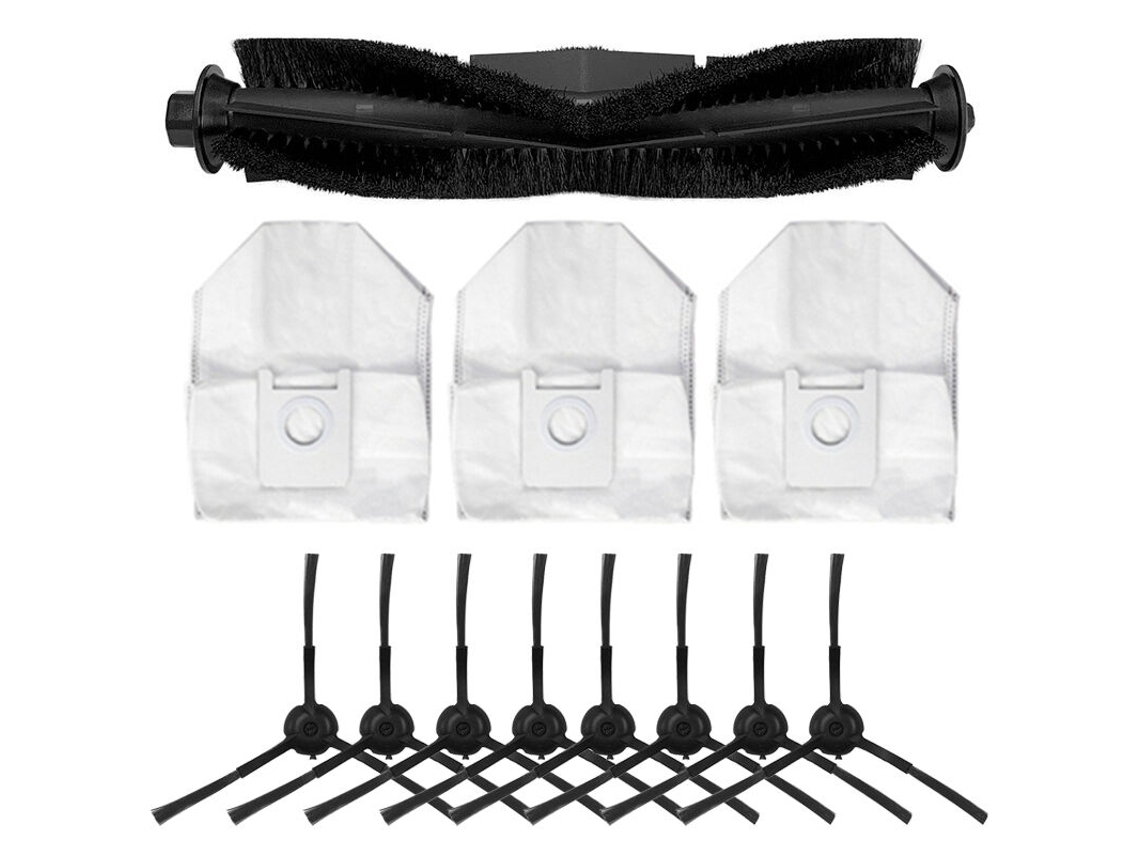 Escova Principal, Saco Para Aspirador De Pó, Esfregões Recicláveis, Panos, Lateral, Peças E Acessórios O Robô Eve Plus.